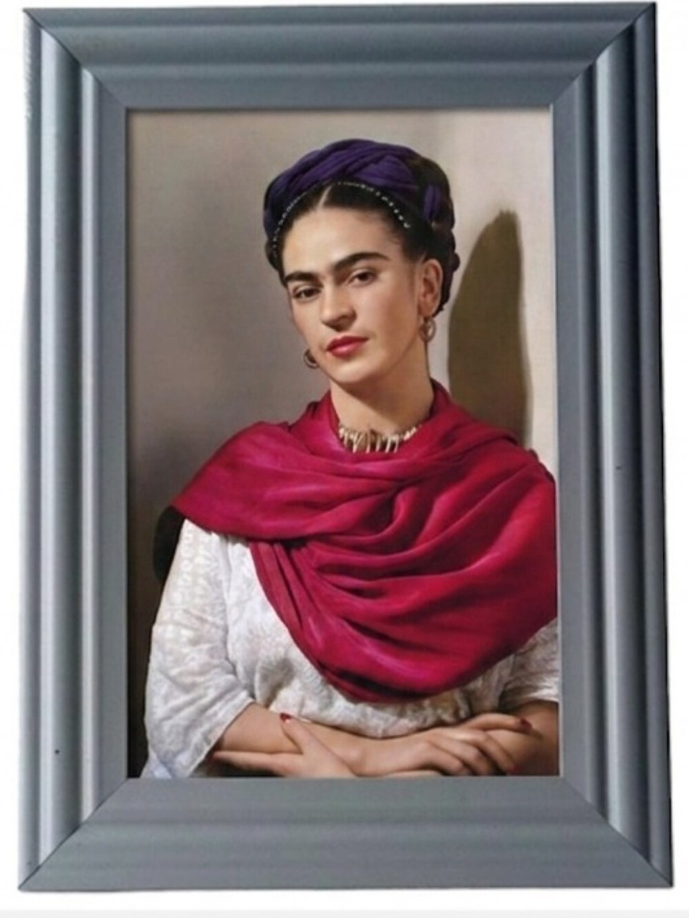 Frida Kahlo Mexican painter art Fem  contemporary home decor frame photo print